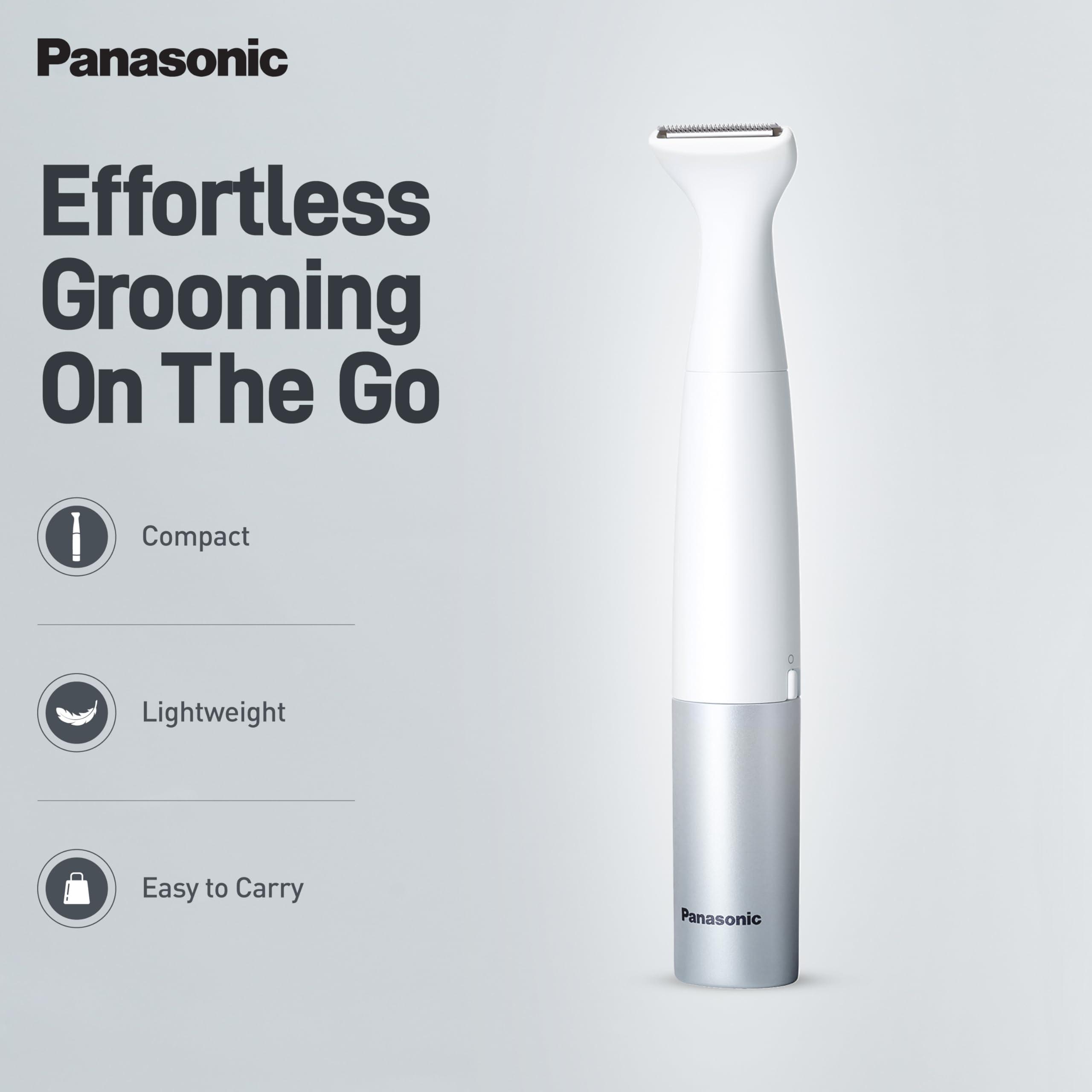 Panasonic Panasonic ES-WV62-H24B Bikini Trimmer and Shaver for Women, 4 Attachments for Gentle Grooming in Sensitive Areas, Waterproof Design