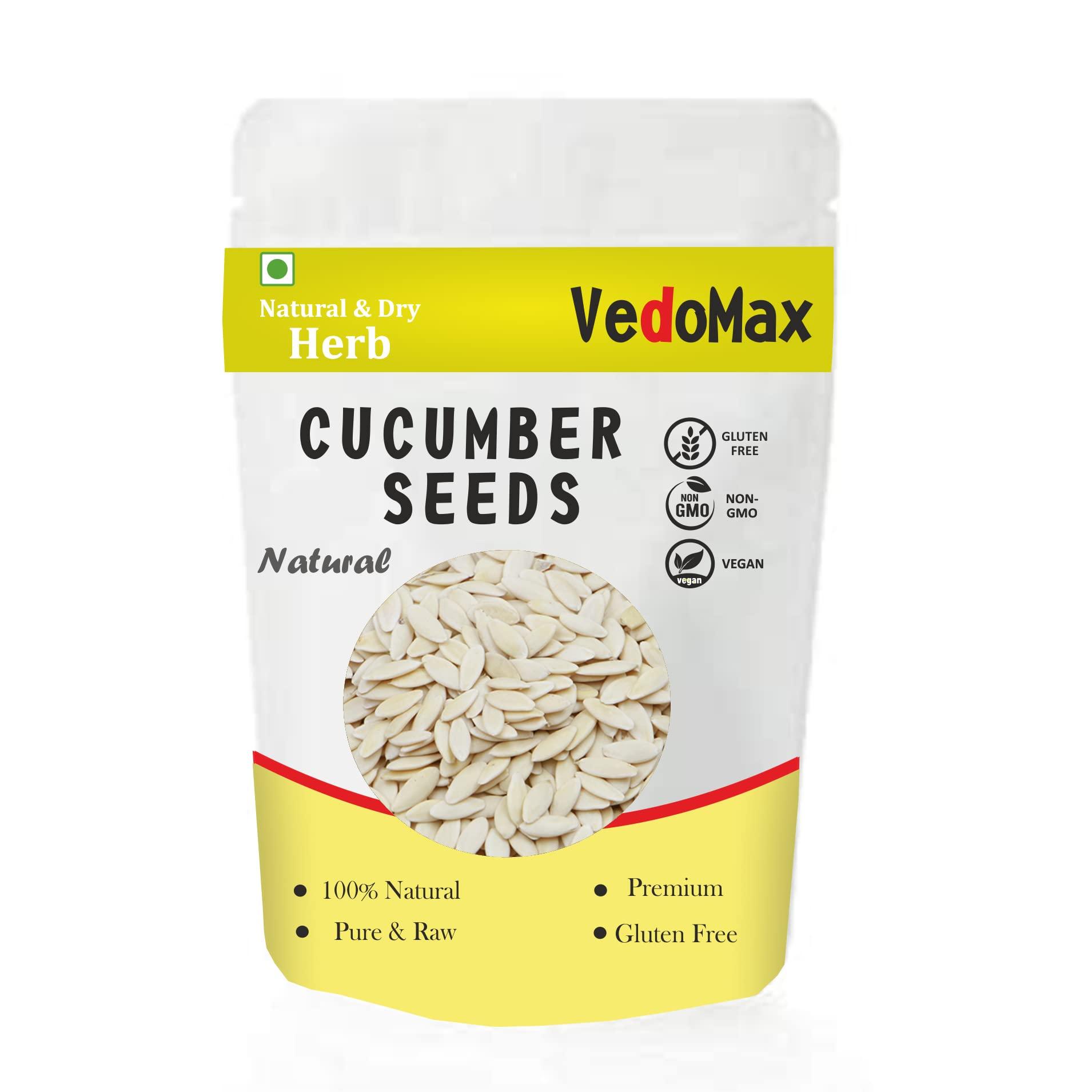 VedoMax Vedomax Cucumber Seeds for Eating, Kheera Magaz, Kheera, Magaz, Kheera Beej (100 gm)
