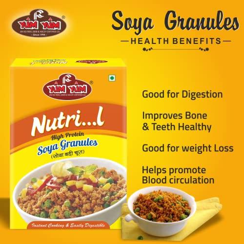 YUM YUM YUM YUM Nutri Soya Granules 200g