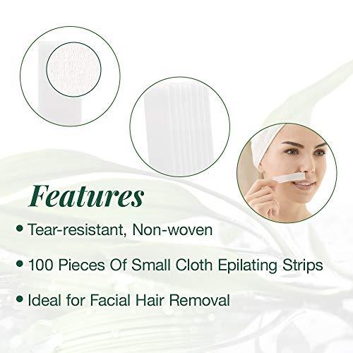 C&E C+E Cloth Waxing Strips, Small (Face) Cloth Strips