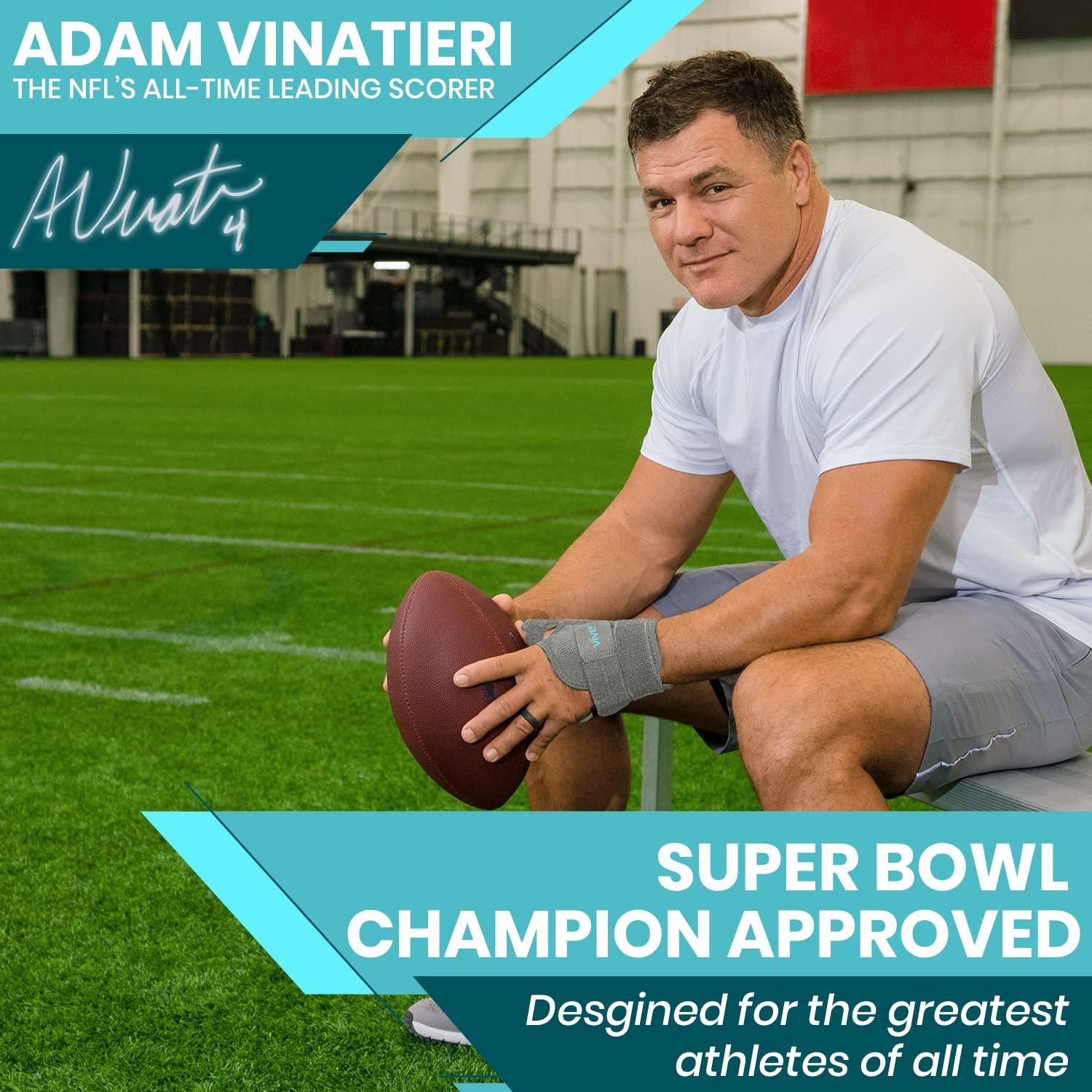 VIVE Vive Arthritis Thumb Splint - Spica Support Brace for Right and Left Hand - CMC Osteoarthritis Restriction for Pain, Sprains, Strains, Carpal Tunnel & Trigger Finger - Immobilizer Wrist Strap