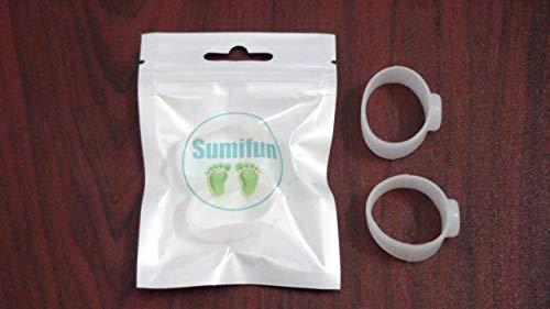 Welnove Magnetic Toe Rings Magnetic Therapy Slimming Products Fast Lose Weight Burn Fat Reduce Fats body Silicone Foot Massage Z20904