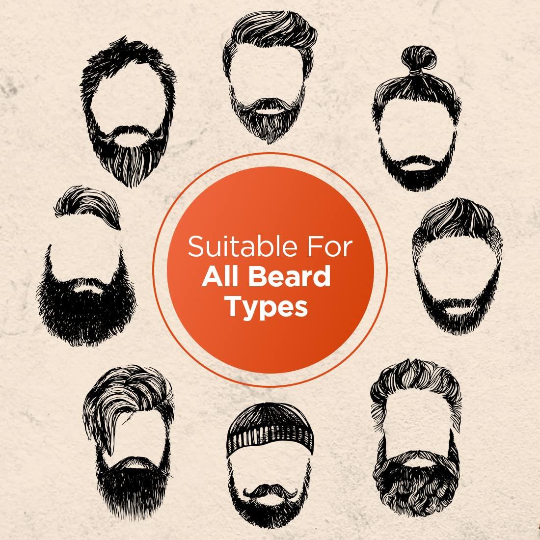 The Man Company The Man Company Beard Oil for Growing Beard Faster with Almond & Thyme, 100% NATURAL, Best Beard Growth Oil for Men, Nourishes & Strengthens Uneven Patchy Beard - 30ML