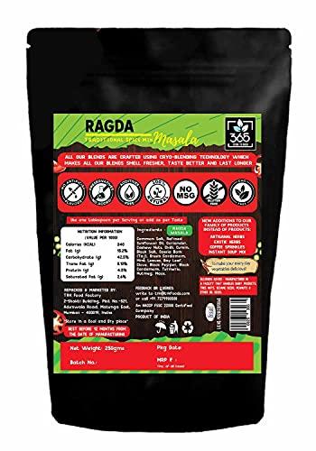 365 STORE TO DOOR 365 STORE TO DOOR Indian Spice – Jain Ragda Masala, 250 gm. | Homemade Powdered | for Healthy Cooking | Ready to use | All Seasonings Spices | Pure & Hygiene | Spice Mix – Pack of 1