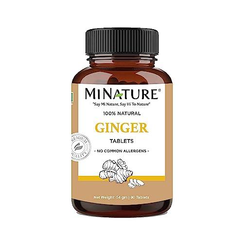 mi nature mi nature Ginger Tablets 90 Tablets (Zingiber officinale) | Sonth | 90 Tablets 45 Days Supply