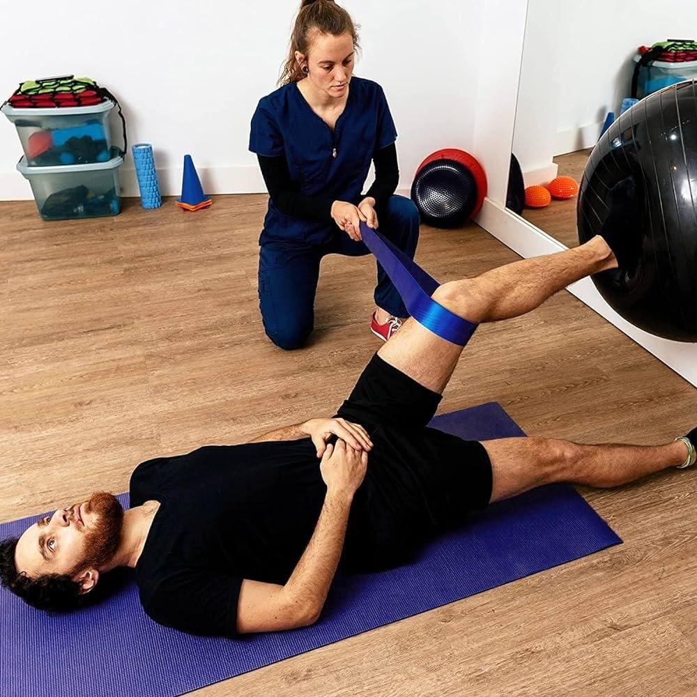 PHYSIO ACTIVE PHYSIO ACTIVE Mobilization Belt Used In Physiotherapy, Manual Therapy Belt For Physiotherapy (Black) (Buy One Get One Free)