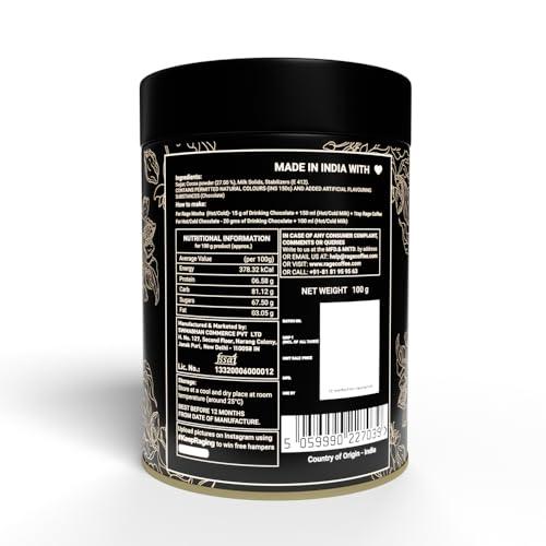 RAGE COFFEE Rage Coffee Combo - Flavoured Instant Coffee With Drinking Chocolate Powder Mix | Dark Chocolate Flavoured Coffee | Coffee, 50 gms & Chocolate Powder Mix, 100 gms | Made In India