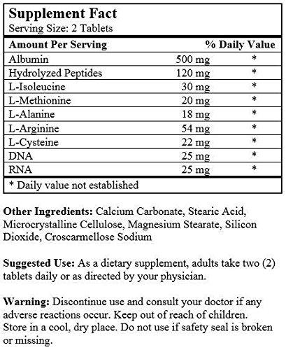 Nu-Health Nuhealth Super Albumin (100 Tablets)
