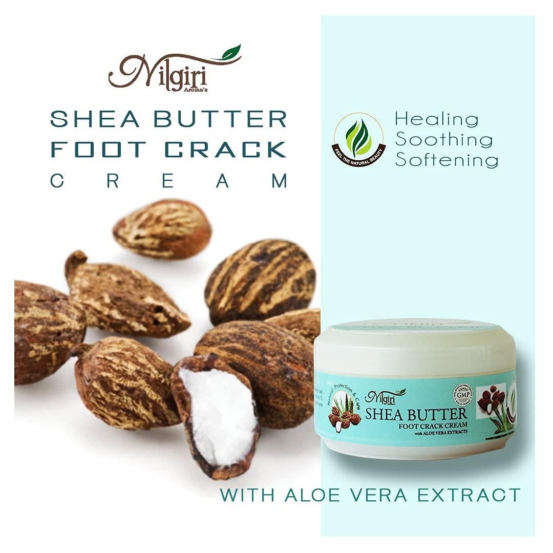 Nilgiri Aromas Nilgiri Aromas Shea Butter Foot Crack Cream 50gm