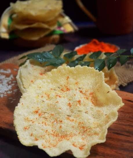 AM PRODUCTS AM PRODUCTS Rice papad / khichiya papad big size (Rice papad, 400gm)