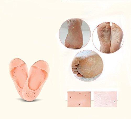 AR Mall AR Mall Silicone Foot Pedicure Against Cracking Chap Pain Reusable Winter Special Moisturizing Breathable Anti Crack Heel Socks