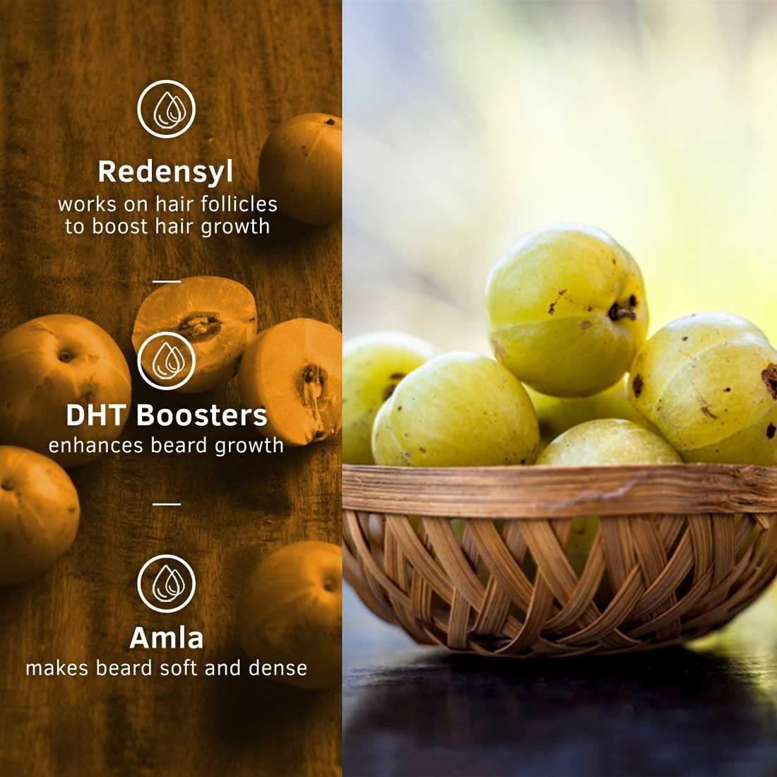 Ustraa Ustraa Beard Growth Oil Advanced-60Ml-Lab Tested To Increase Beard Growth Rate By 40%,One Of Best Beard Growth Oil Patchy Beard Issues, Redensyl & Dht Booster,No Sulphates,No Mineral Oil