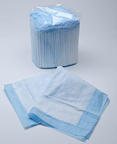 Generic NAPPYFIT Disposable Underpads 60\'\' x 90\'\' (10-Pack) Incontinence Pads, Blue, Super Absorbent Protection for Kids, Adults, Seniors