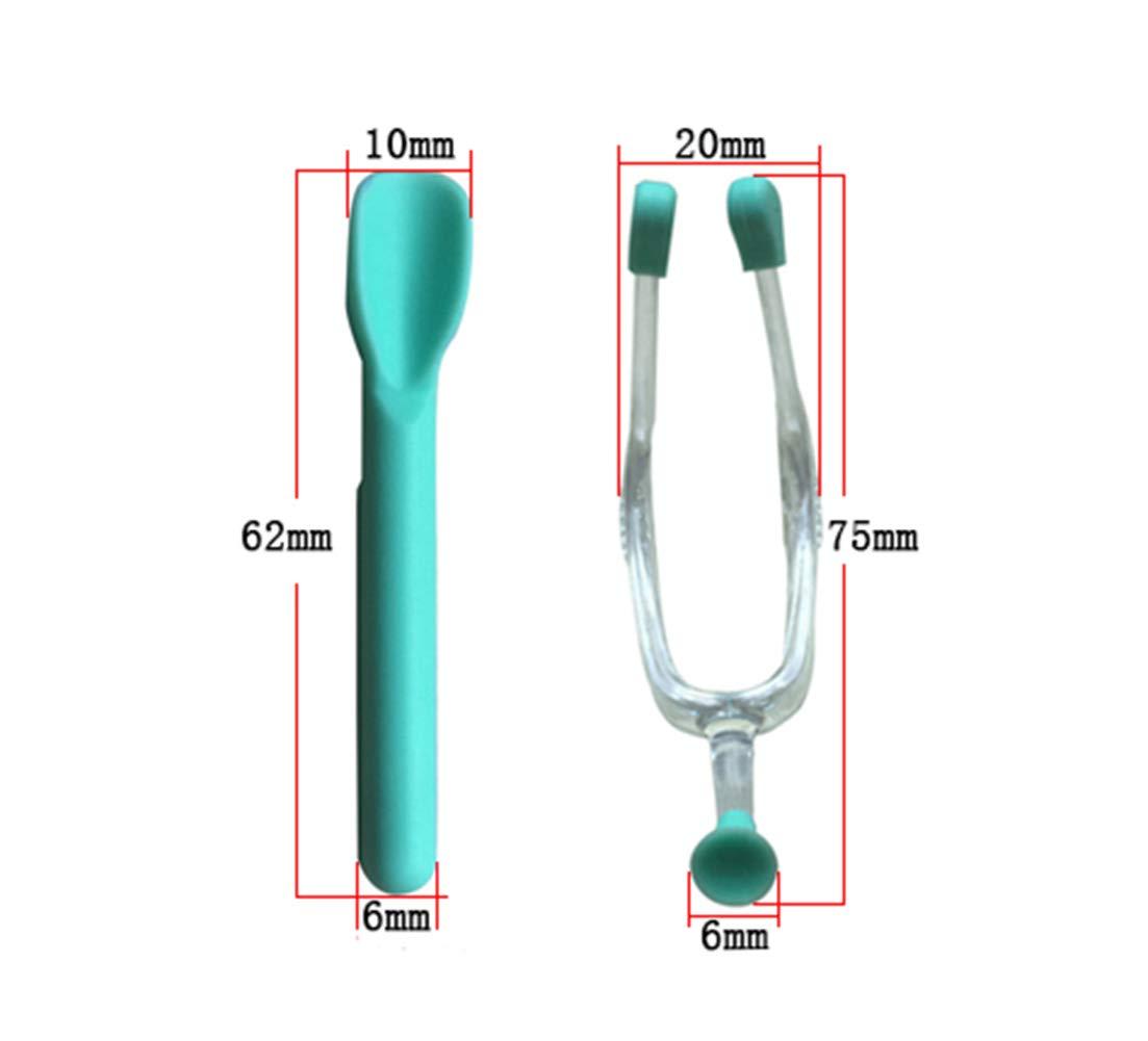 AITIME Soft Contact Lenses Remover and Insertion Tool, Contact Tweezers and Soft Silicone Scoop for Girls with Long Nails,Perfect Gift for Ladies (Green)
