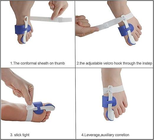 black sparrow black sparrow Good Night Bunion Big Toe Joint Bunion Splint Pads for Hallux Valgus Hallux Valgus Corrector Valgus Correction Bunion Support Splint Valgus And Bunion Valgus