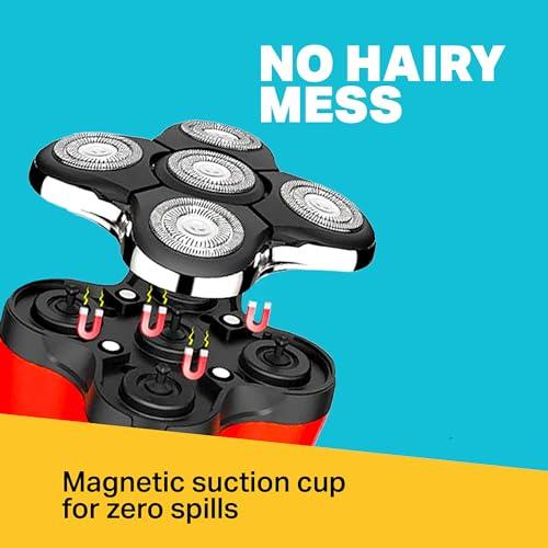 Bombay Shaving Company Bombay Shaving Company Head Shaver Pro | 120 Min Charge time, 90 Min Run time, Charging Indicator | IPX6 Waterproof, 2 Years Warranty | Head Shaver for Bald Men | Hair Trimmer for Men