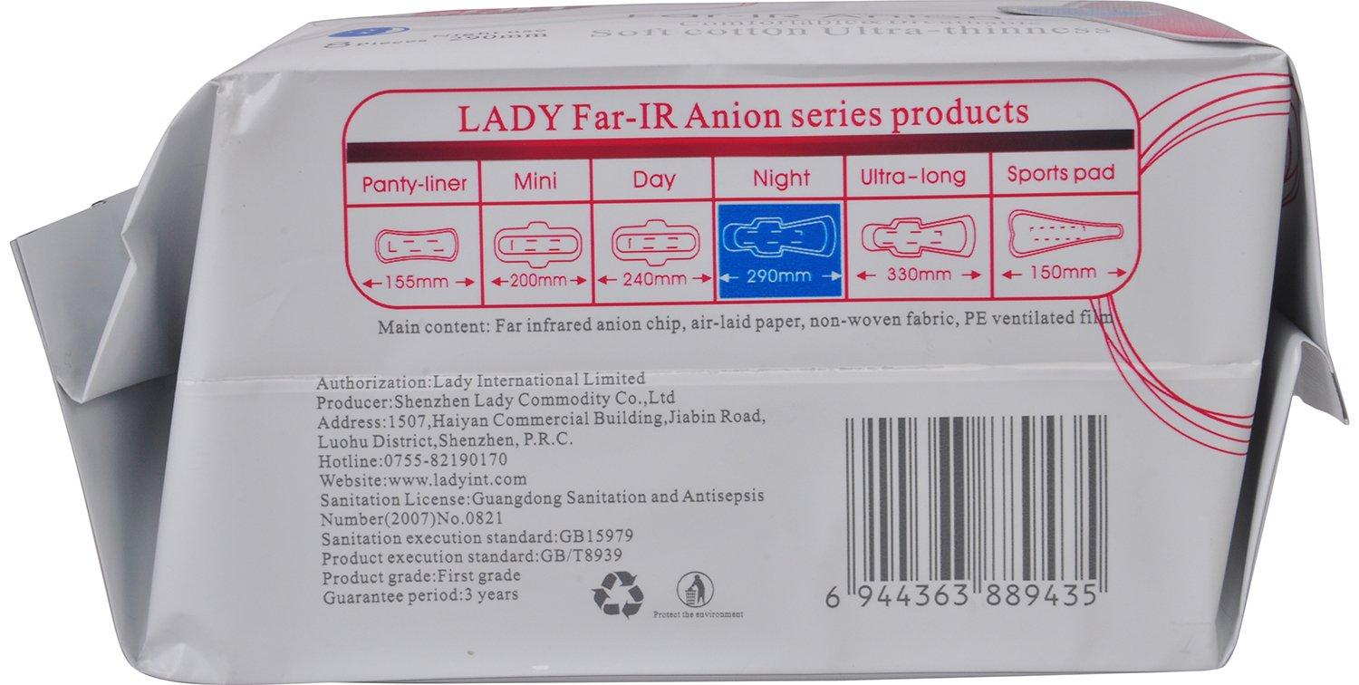 Lady Anion Lady Anion Sanitary Napkins