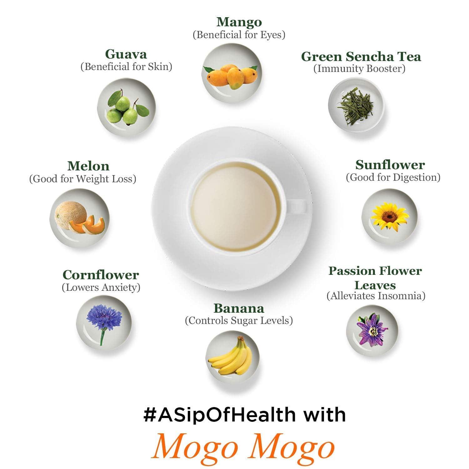 TGL Co. The Good Life Company TGL Co. The Good Life Company Mogo Mogo Green Tea Bags (16 Tea Bags) Pack Of 2, 64 Gram