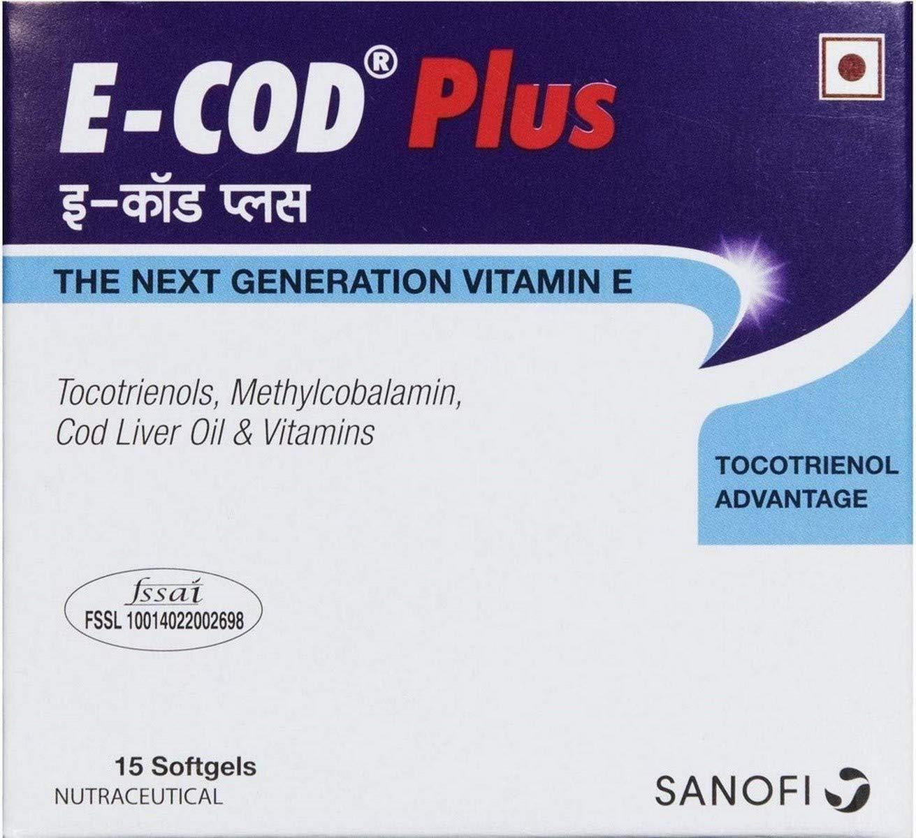 E-Cod Plus E-Cod Plus - Strip of 15 Softgel