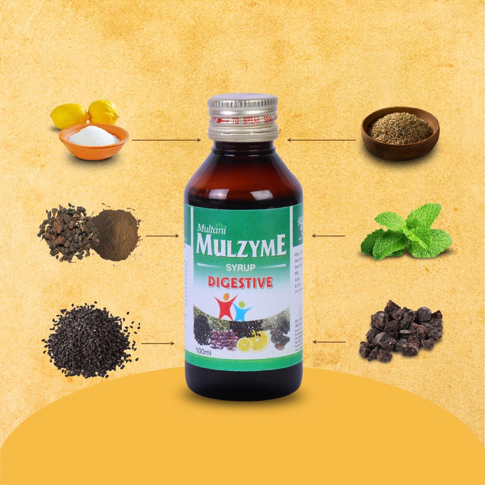 Multani Multani Mulzyme Syrup | 100 Ml