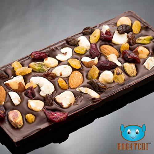 BOGATCHI BOGATCHI - Tasty and Healthy - Nuts Overloaded 15 % Dark Chocolate bar, 80gm