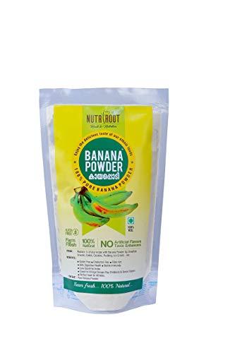 NUTRIROOT NUTRIROOT Natural Kerala Nendran Banana Powder, Flour 250 Grams (Pack of 1)