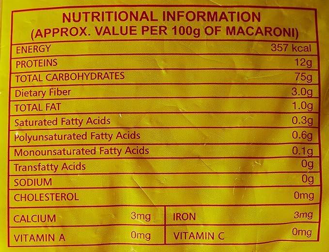 Pink Delight Bambino Pasta Macroni| 100% Suji, No Maida| 400 Gm Each| Pack of 2| 800 Gm