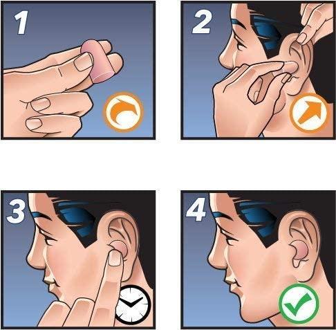 HEAROS HEAROS Xtreme Protection Series Ear Plugs, Blue, 56 Pair