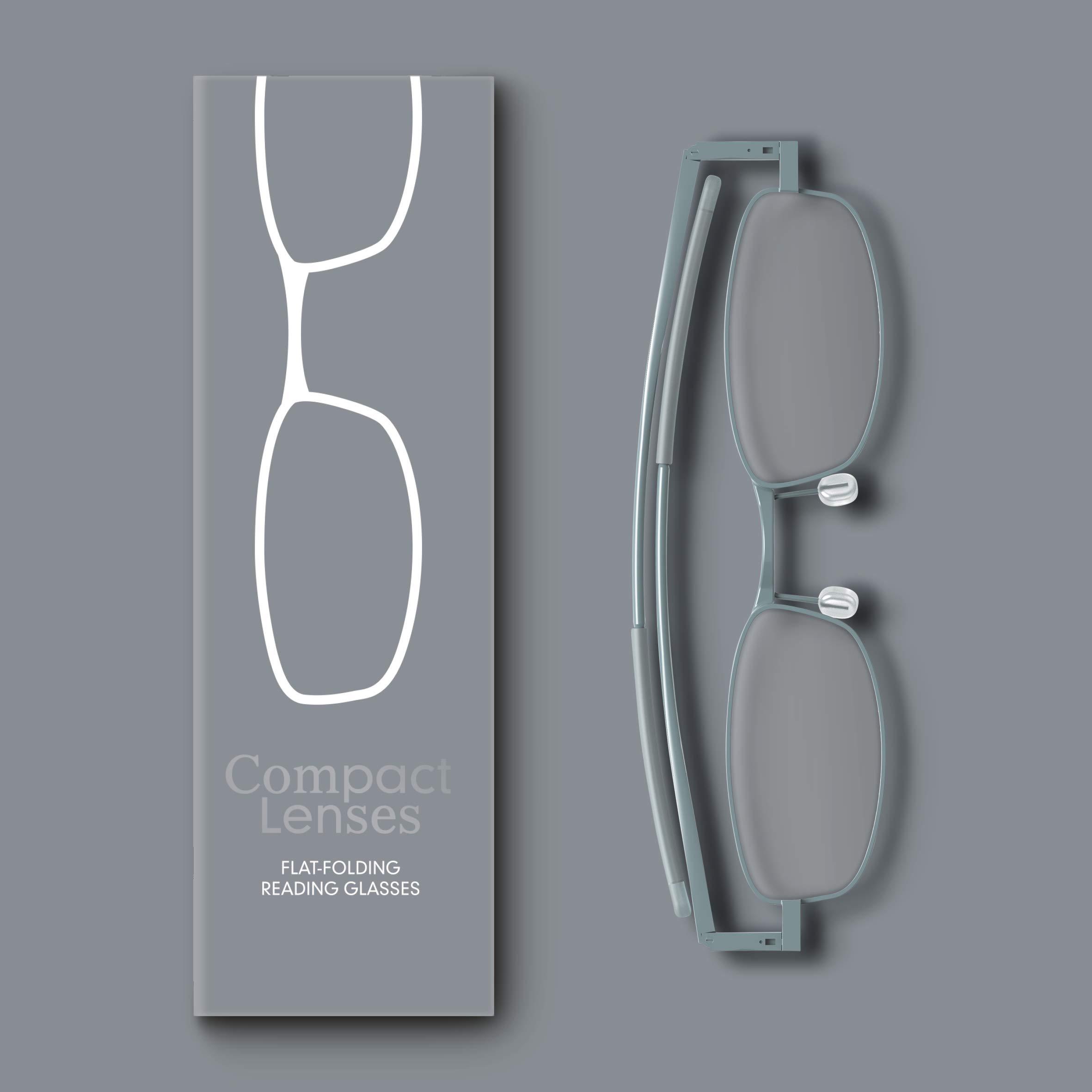 IF Compact Lenses Flat Folding-Reading Glasses Storm +1.0