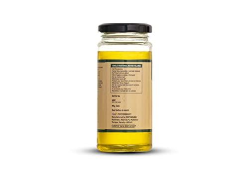 Krithanjali Krithanjali Ventha Velichenna 100% Natural Hot Processed Extra Virgin Coconut Oil/Urukku Velichenna | Hair, Skin Massage Oil 200 ml (200)