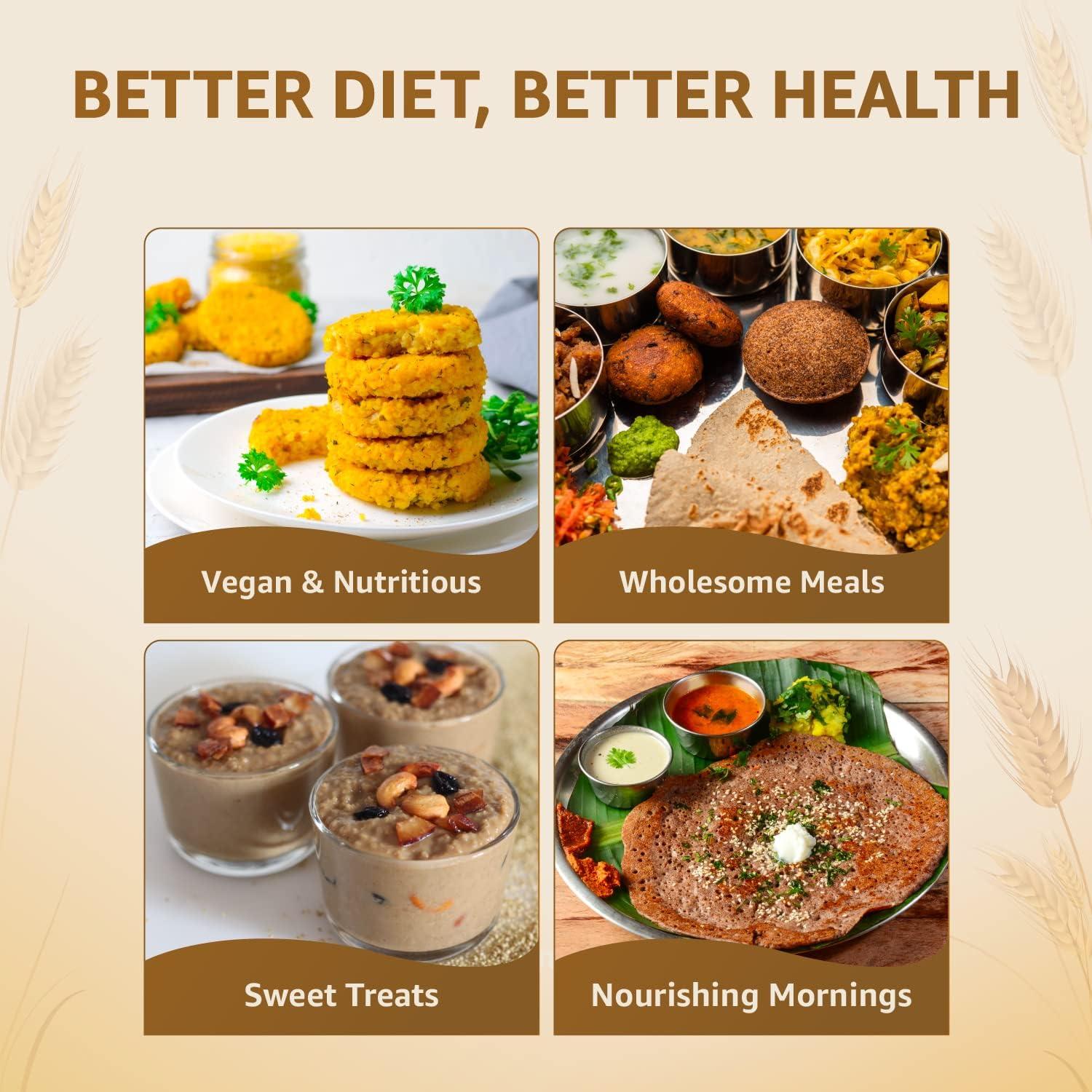 Sunrise Super Foods Sunrise Super Foods Foxtail (Kaon/Kang/Kangani/Kakum/Navani/korralu/Korra/Thinai) | Millets Wholegrains | Gluten Free Millet | Healthy Grains |