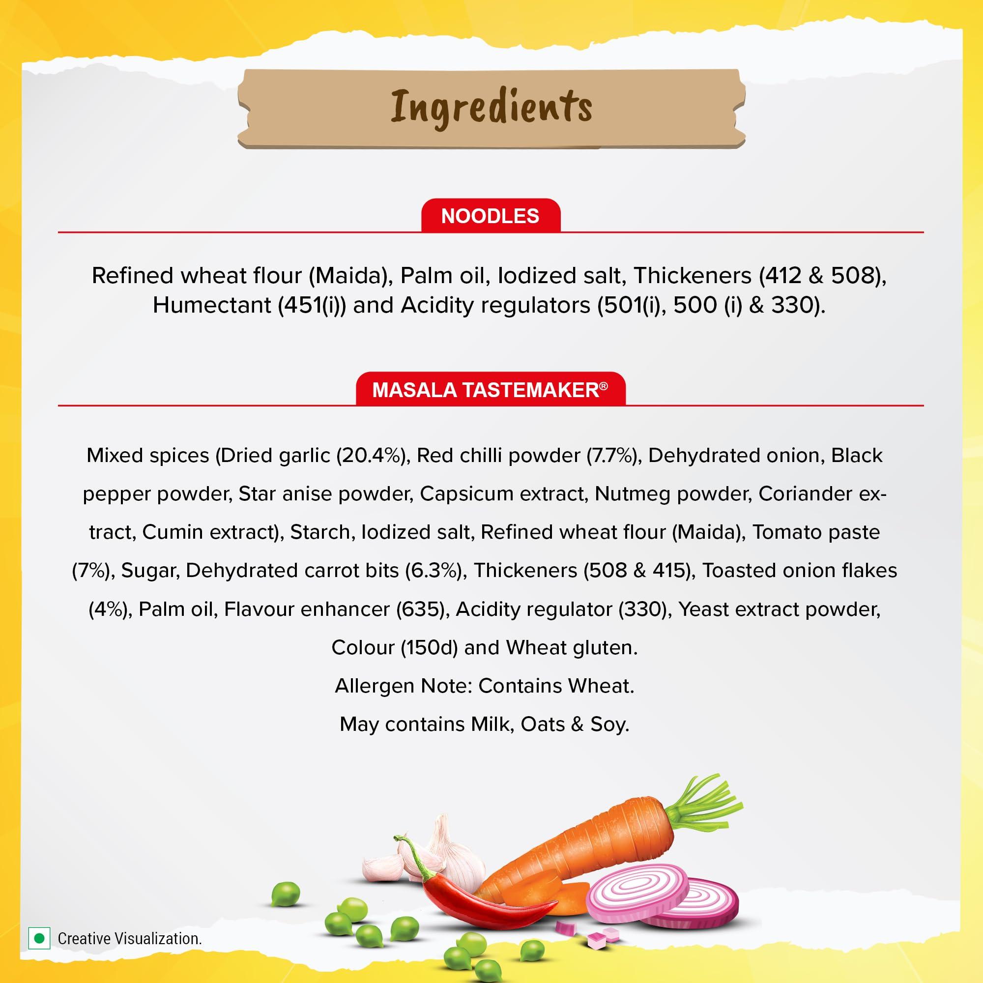 MAGGI MAGGI Instant Cuppa Noodles, Chilly Chow | Slurpy Saucy Taste With Extra Veggies, Vegetarian, 70 Gm