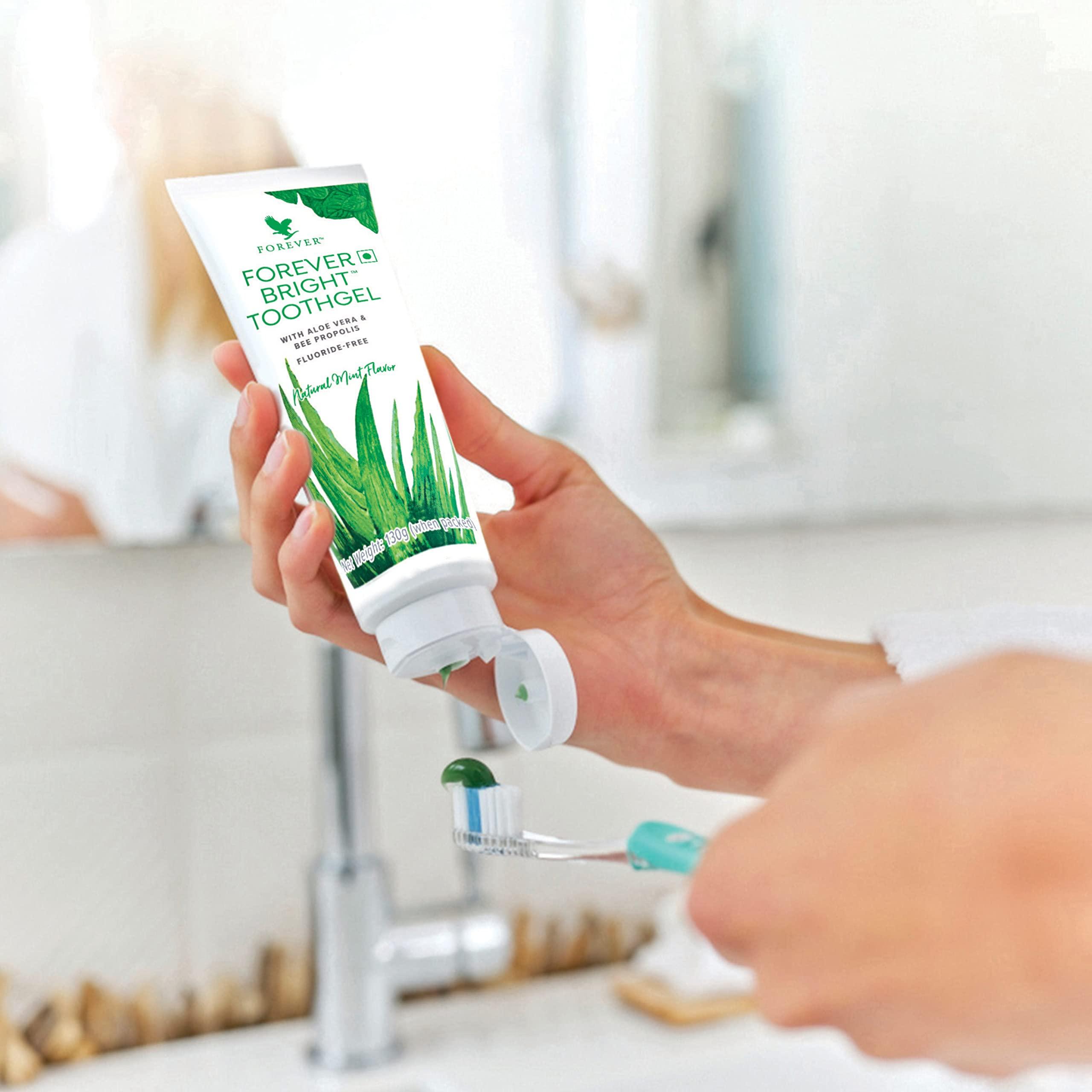 Forever Living Products Forever Living Products Bright Tooth Paste, Oral Care 130 Gram (Pack Of 4)