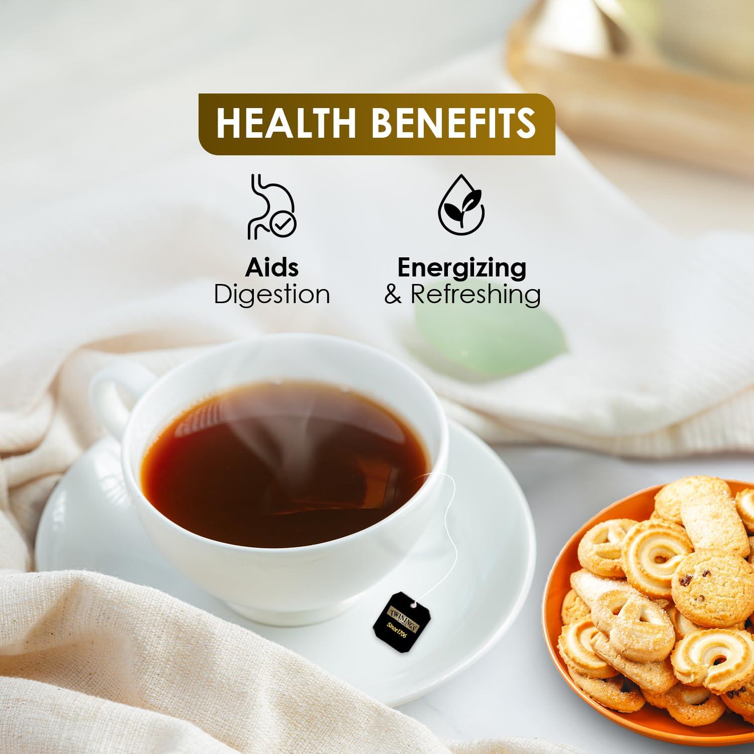 Twinings Twinings Assam Tea, 25 Teabags, Premium Black Tea, Origins, Strong, Full-Bodied and Robust Flavour,50 Grams