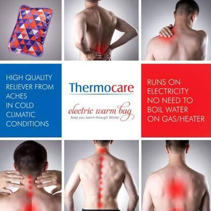 Thermocare Thermocare Warm gel Bag Hot water pad heating with electric poutch Auto Cut for Pain Relief Device,Assorted Multi Color & Design Pack of 3