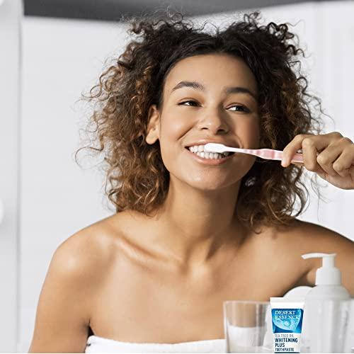 Desert Essence Tea Tree Oil Toothpaste - Whitening Plus Travel Size
