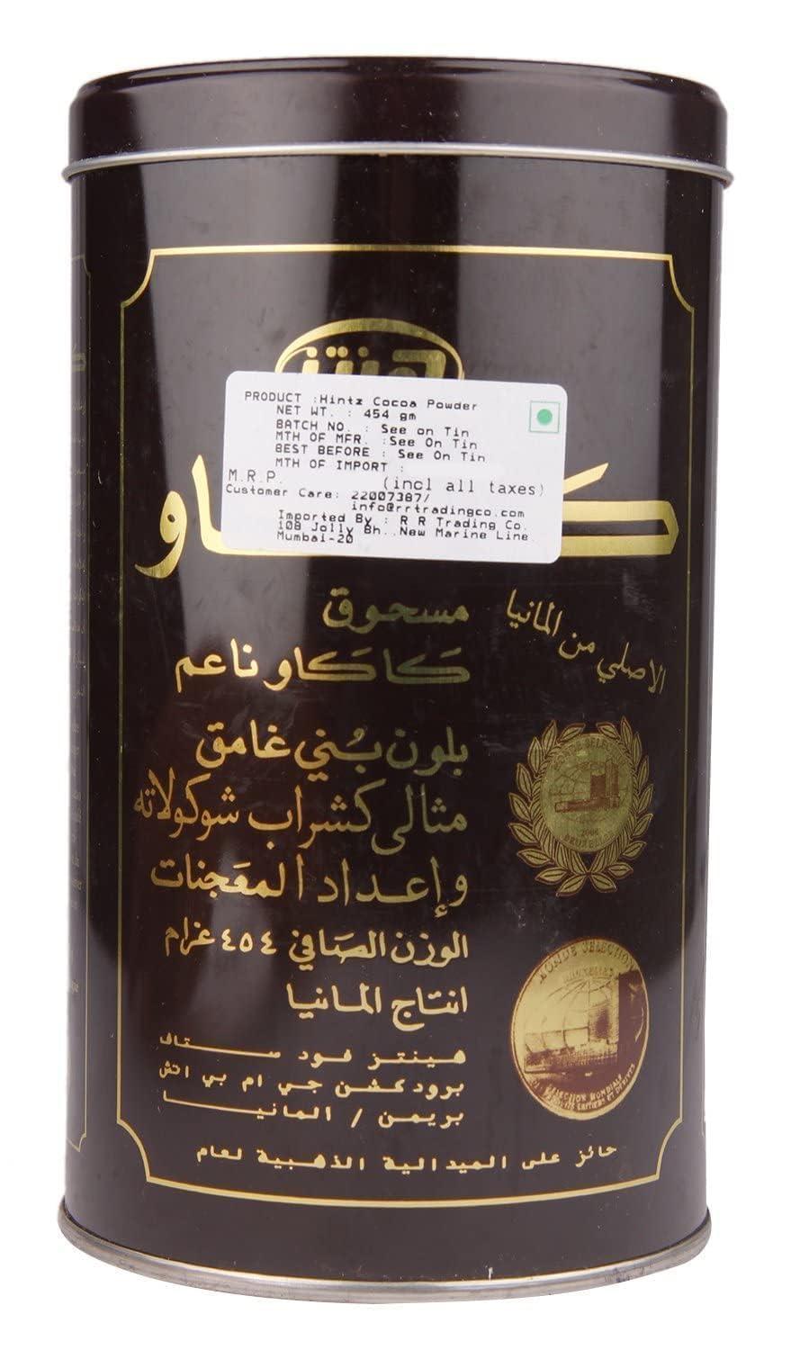 Hintz Hintz Cocoa Powder, 454g