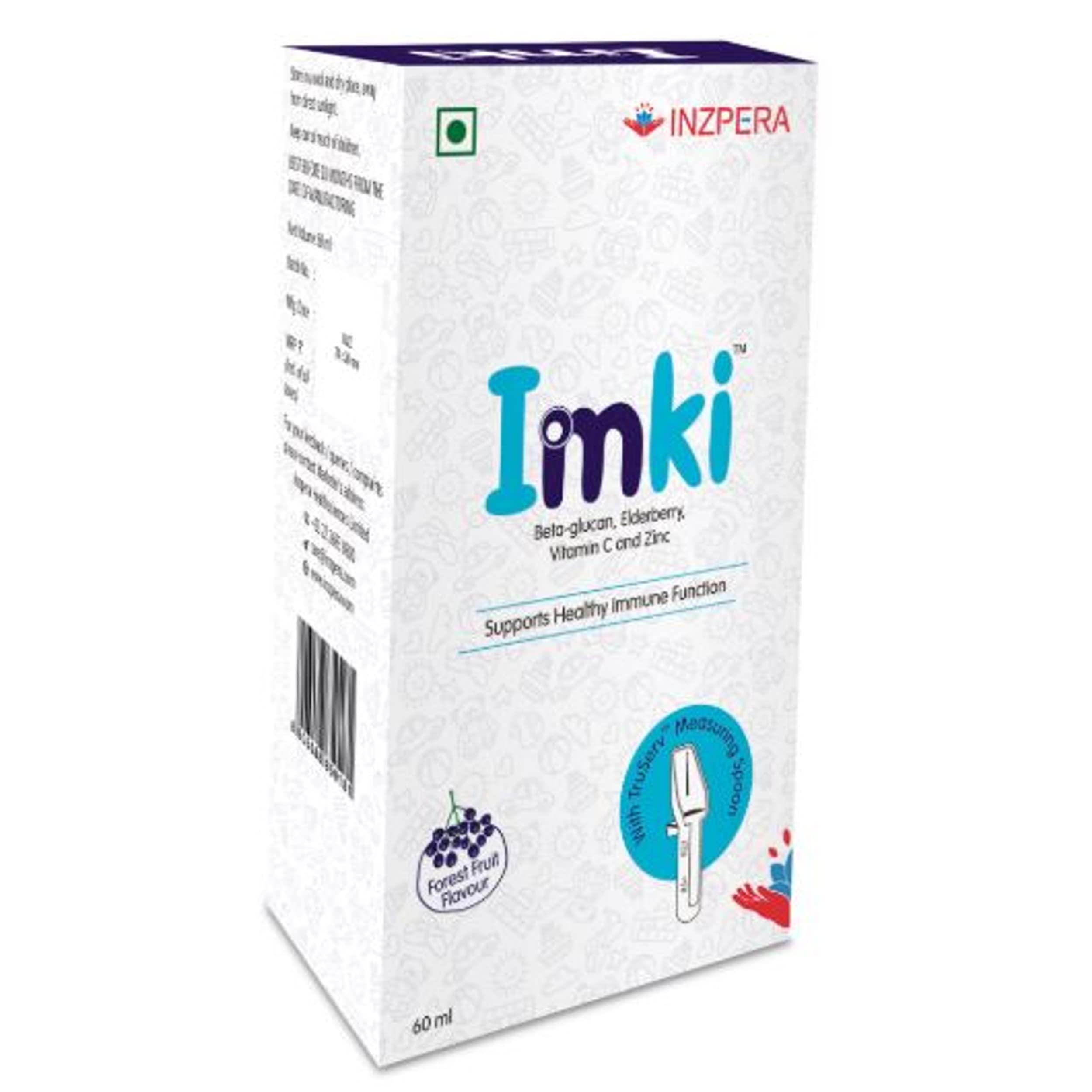 Inzpera Imki Forest Fruit Flavour Syrup 60 ml