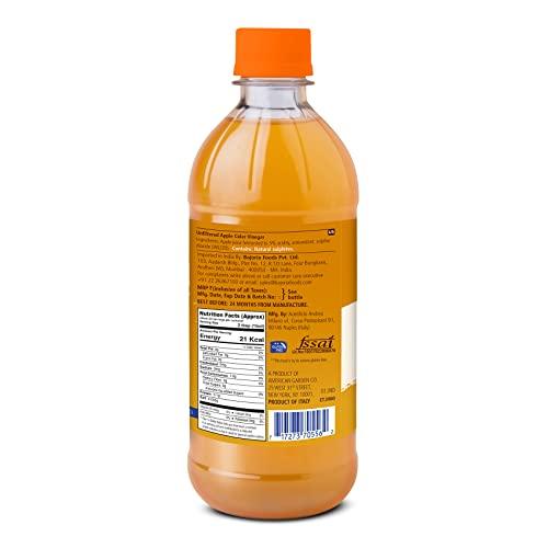 American Garden American Garden Apple Cider Vinegar Unfiltered with the Mother, 16.9 fl oz / 500 ml