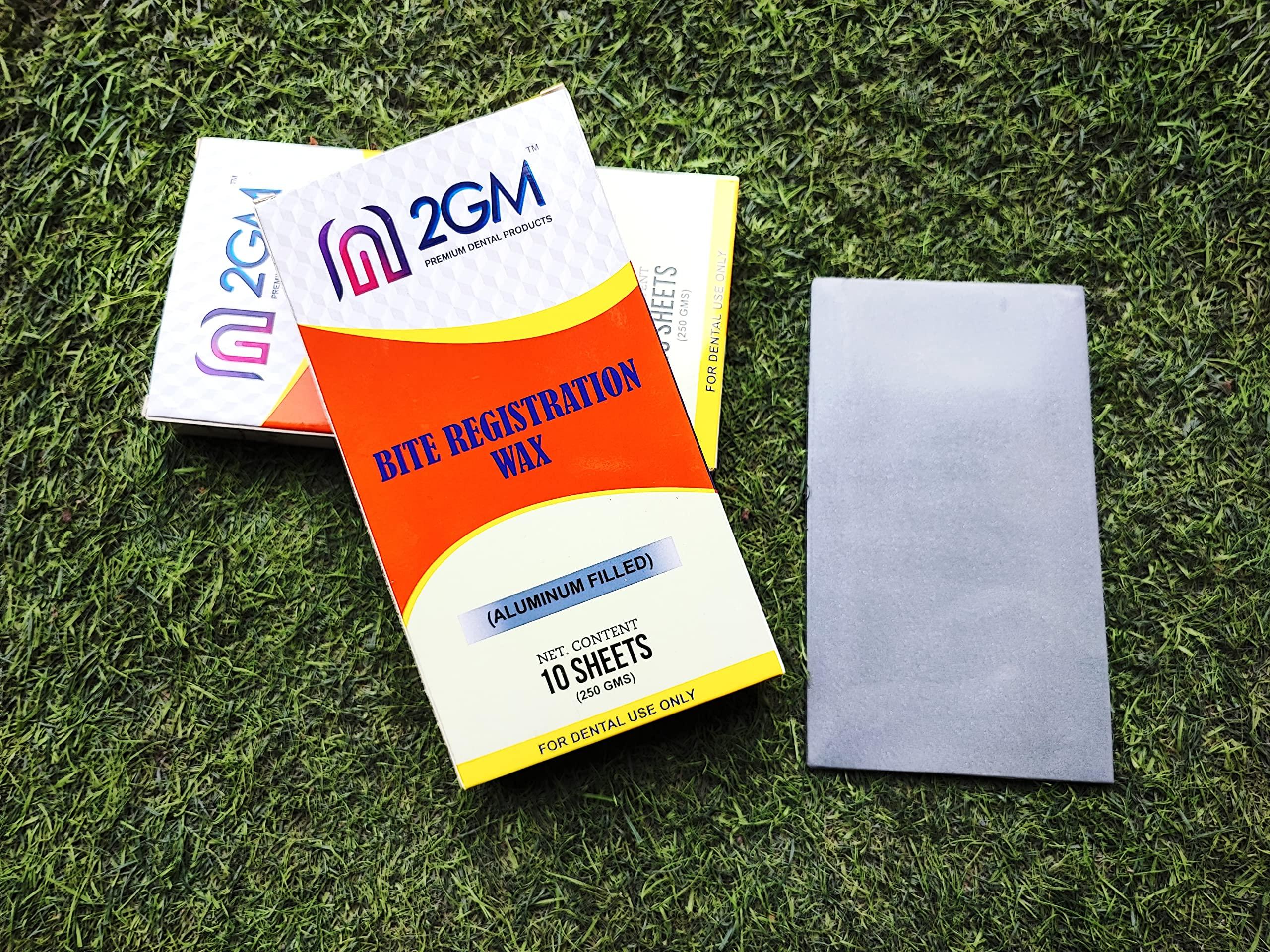 2GM 2GM Dental Alu Wax - 500g, Precise Dental Bite Registration Wax for Shaping & Casting, Used for Professional Grade Dental Modeling, Techniques & Dentistry Projects (Pack of 1)