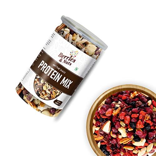 Berries And Nuts Berries And Nuts Special Protein Trail Mix | Dried Berries, Nuts & Seeds | 600 Grams | 3 Bottle of 200 Grams