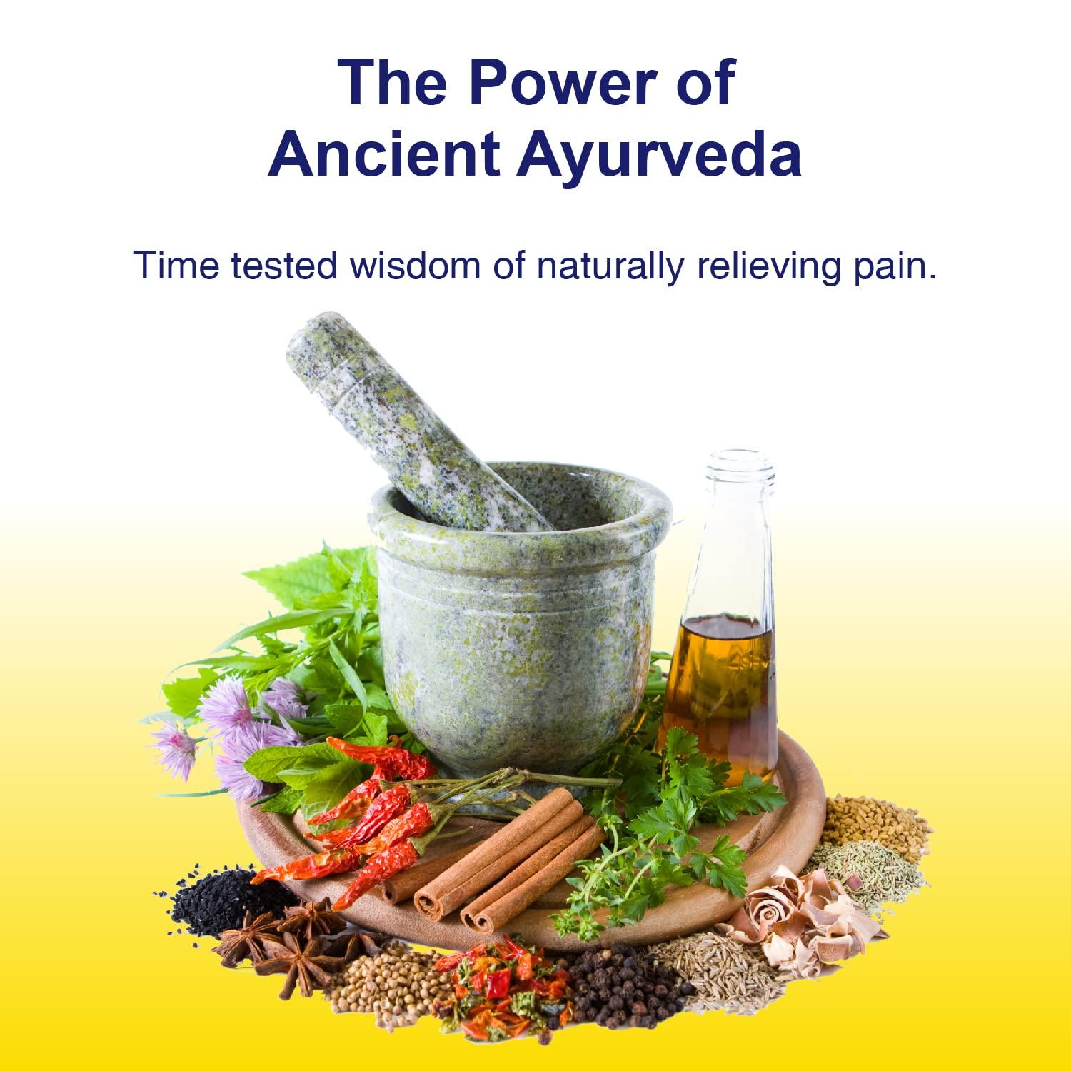 Sensur Sensur Natural and Ayurvedic Pain Relief Oil Roll On, 10ml (New Pack of 10) | Fast Relief All Pains, One solution