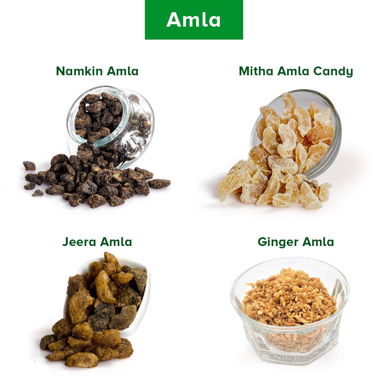 Vrunda\'s Vrunda\'s Tikhi Kairi, Masala Kairi 200 GM + Vrunda\'s Jeera Kairi, Cumin Mango 200 GM (chatpati Kairi,Dry Pickle)