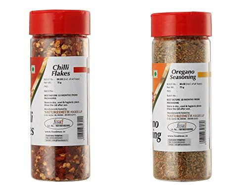 NATURE SMITH VIVA ITALIA OREGANO SEASONING & CHILLI FLAKES COMBO