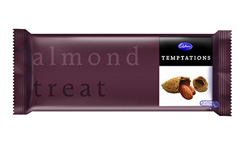 Cadbury Cadbury Temptations Chocolate Bar, Almond Treat, 72g