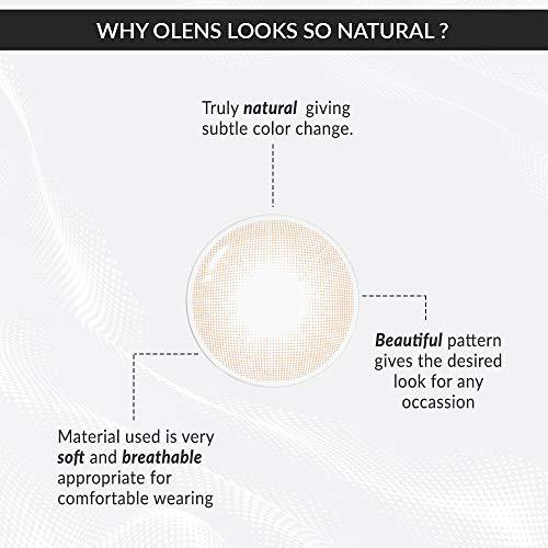 O-Lens O-LENS Russian Velvet Brown - Coloured Contact Lens (Monthly Disposable, -3.75 / 2pcs / Brown), Natural Looking & Comfy Eye Color Lenses