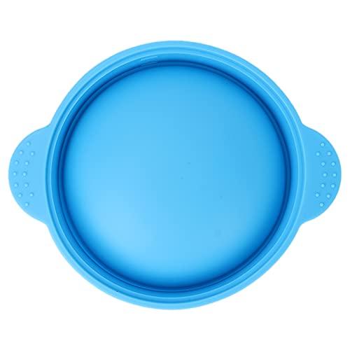 Byged Waxing Bowl, Compact Portable Removable Wax Pot Eco Friendly Slicone Safe Non Toxic for Wax Warmer for Home for Beauty Salon(blue)