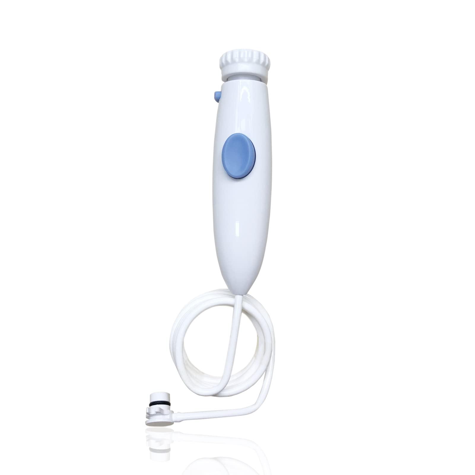 PDEEY Handle Hose Replacement Parts Compatible for Waterpik WP-100 WP-660 WP-462, Water Flosser Accessories Tube Heads