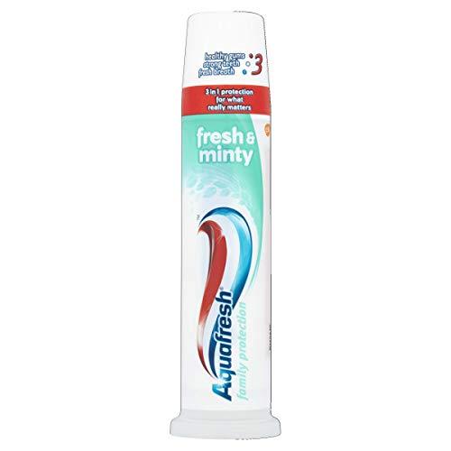 Aquafresh fresh Family Protection Fresh and Minty Toothpaste Pump (100ml)