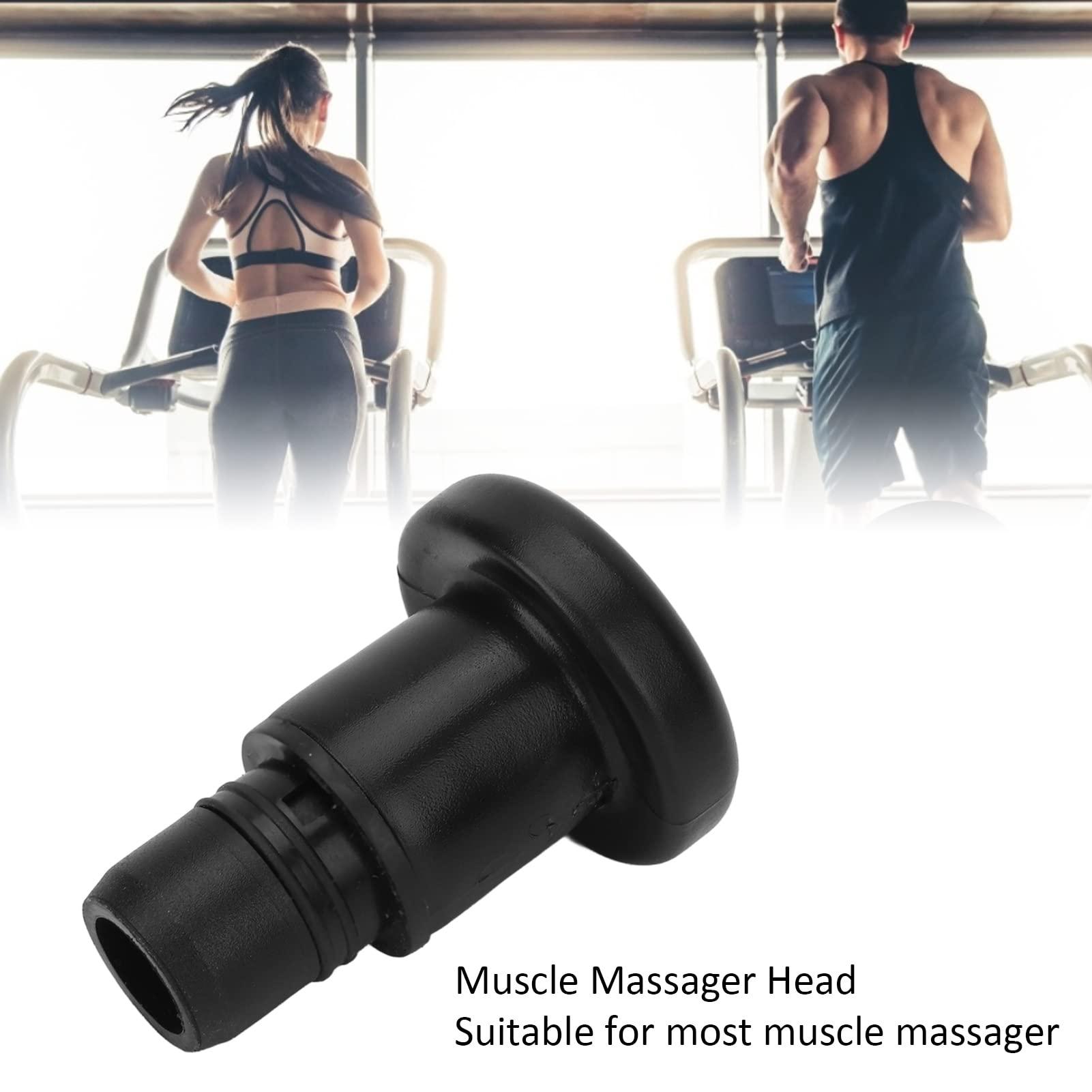 Worem Muscle Massager Attachment, Percussion Massage Head ABS Portable 0.7 Inch Ergonomic for Back